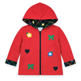 Reversible Jacket with Hearts, Flowers, & Bows