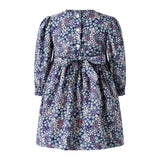 Wild Floral Ruched Dress