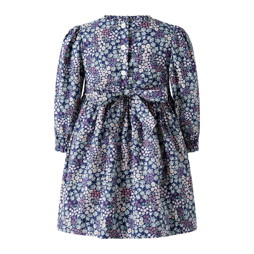Wild Floral Ruched Dress
