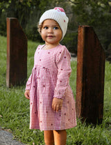 Gingham Broidery Dress Gingham Toadstool Broderie