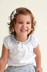 Baby Cotton Blouse Petal