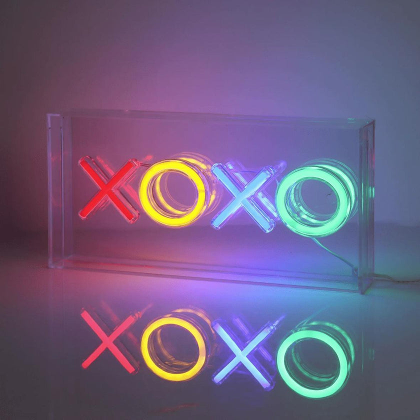 Neon Art Desktop & Wall Signs-XOXO