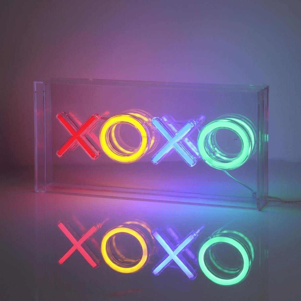 Neon Art Desktop & Wall Signs-XOXO