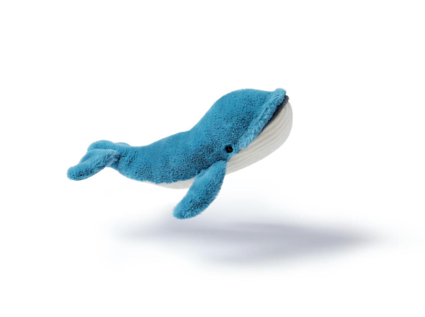 McHugs Free Blue Whale Weighted Plush 18cm