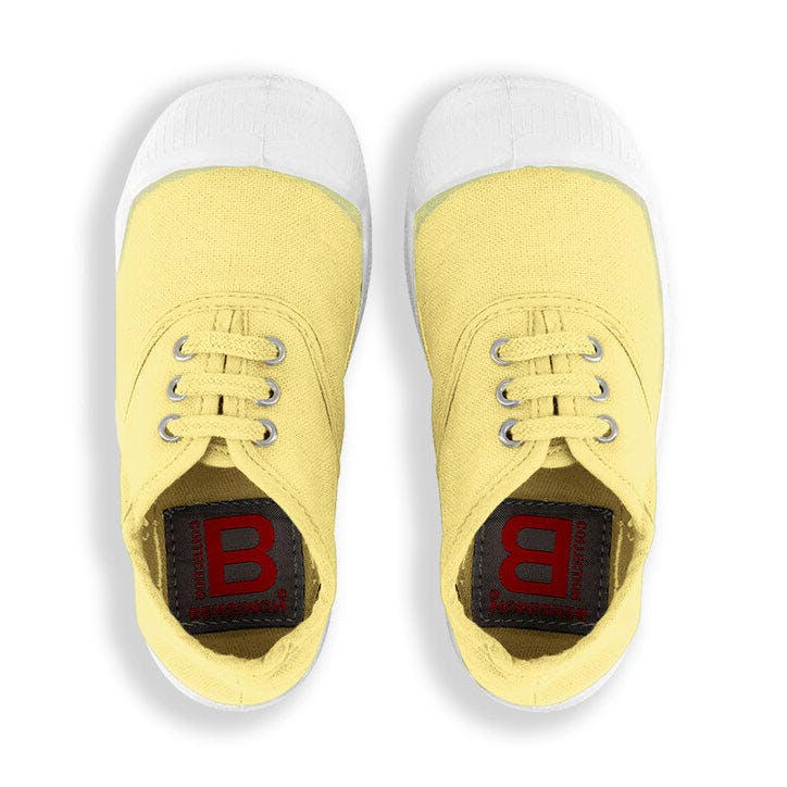 BENSIMON Kids -  Laces Tennis Shoes - Citron