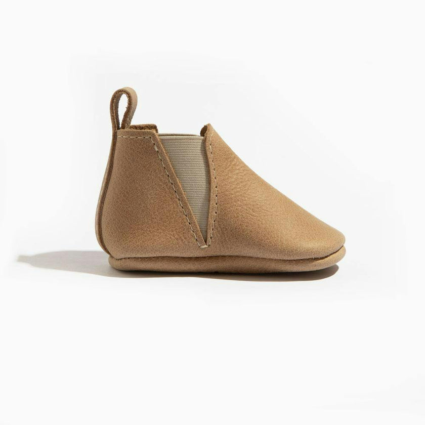Weathered Brown Chelsea Boot Baby Shoe