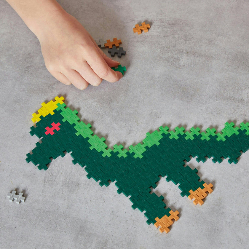Plus-Plus: Learn to Build - Dinosaurs - 400 Piece Set