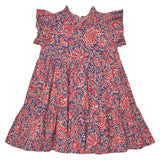 Girls Jennifer Dress - Paisley Vines