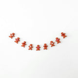 Jolly Gingerbread Wool Felt Garland