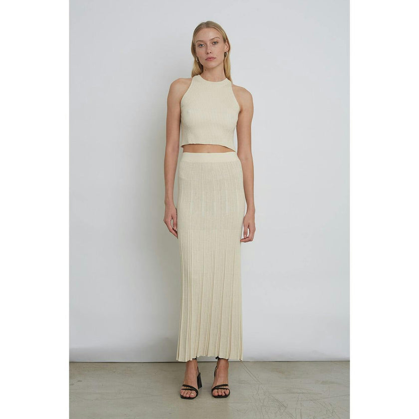TIA CROP TANK | IVORY