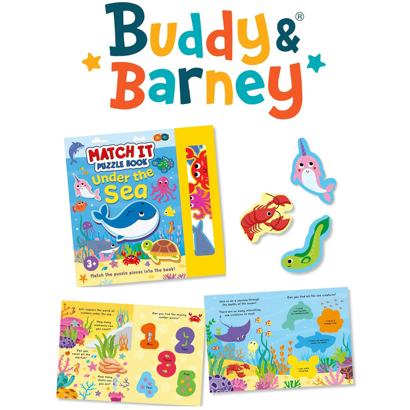 Match It Puzzle Book: Under the Sea
