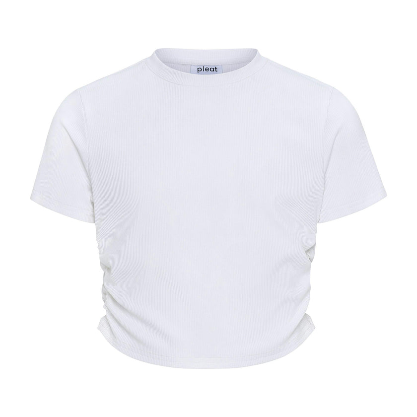 Willa Scrunch Top White