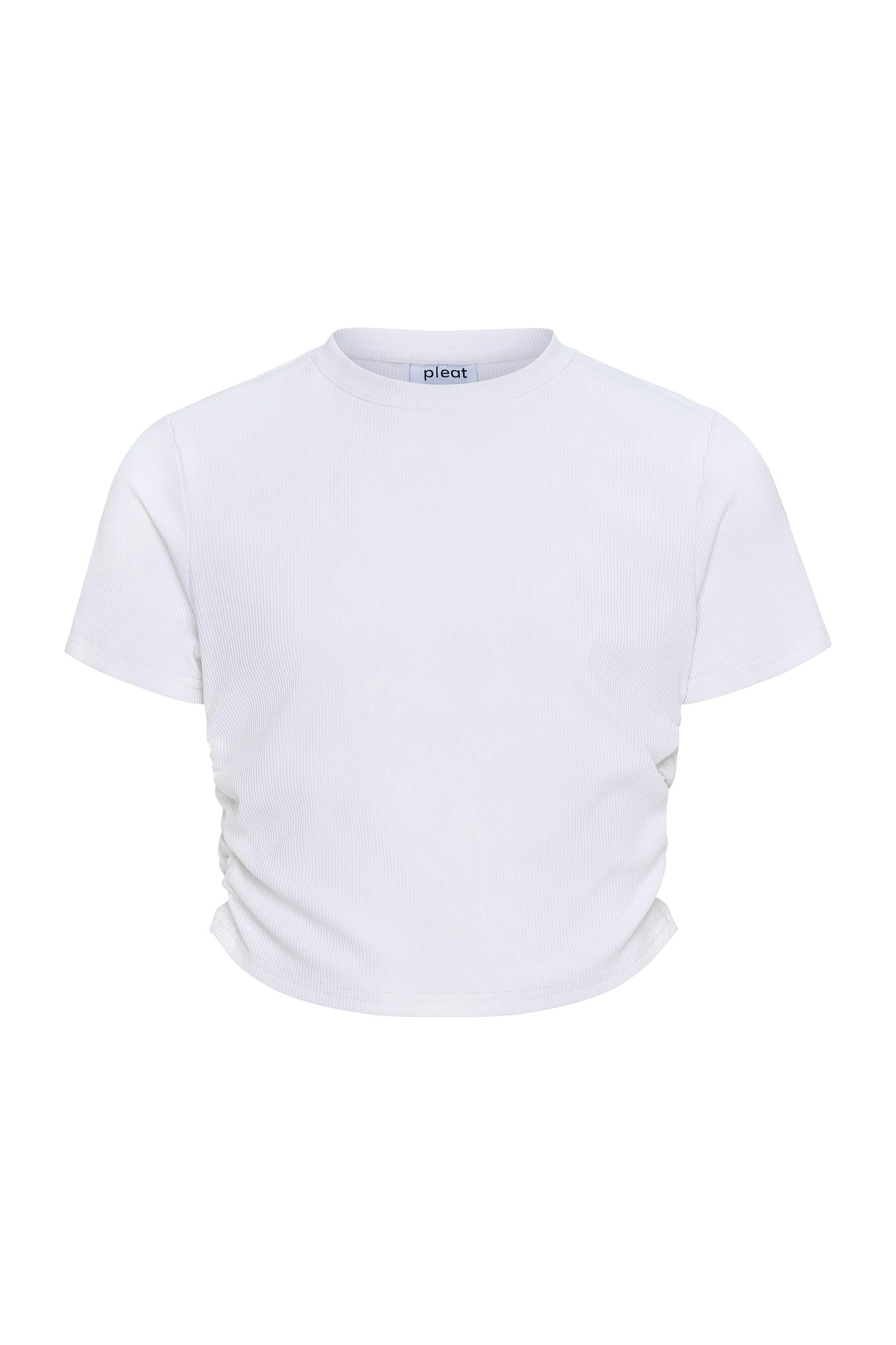 Willa Scrunch Top White
