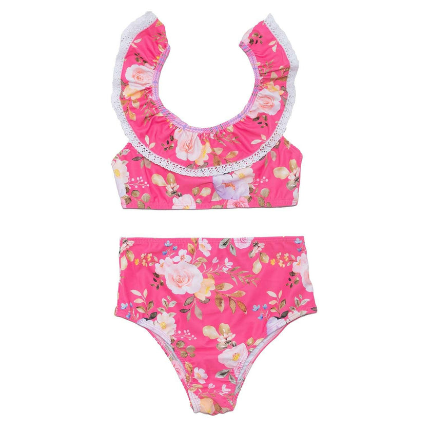 Ruffle Neck Bikini