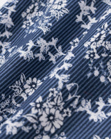 Baby's Twill Ruffled Romper in Innkeeper Trellis