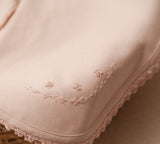 Receiving Blanket w/ Crochet Trim