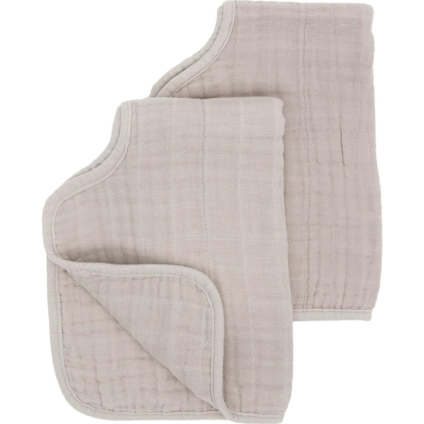 Cotton Muslin Burp Cloth 2 Pack - Porpoise