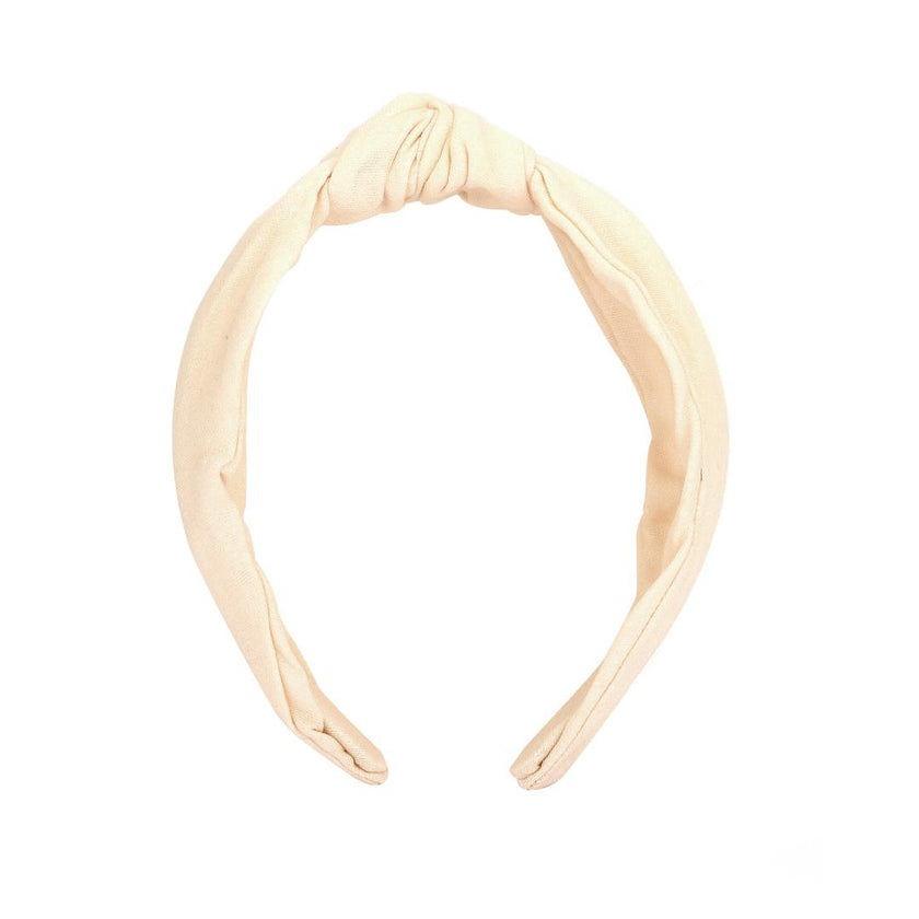 Classic Knot Headband | Organic Cotton | Sand