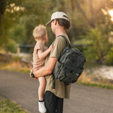 Red Rovr Mini Roo Backpack - Charcoal Doodle