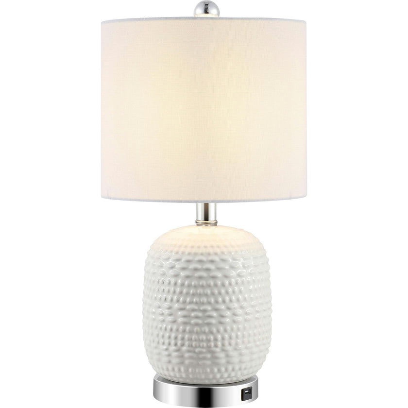 Tucana Table Lamp With USB Port