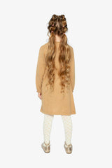 Knitted Dress Brown Cinnamon