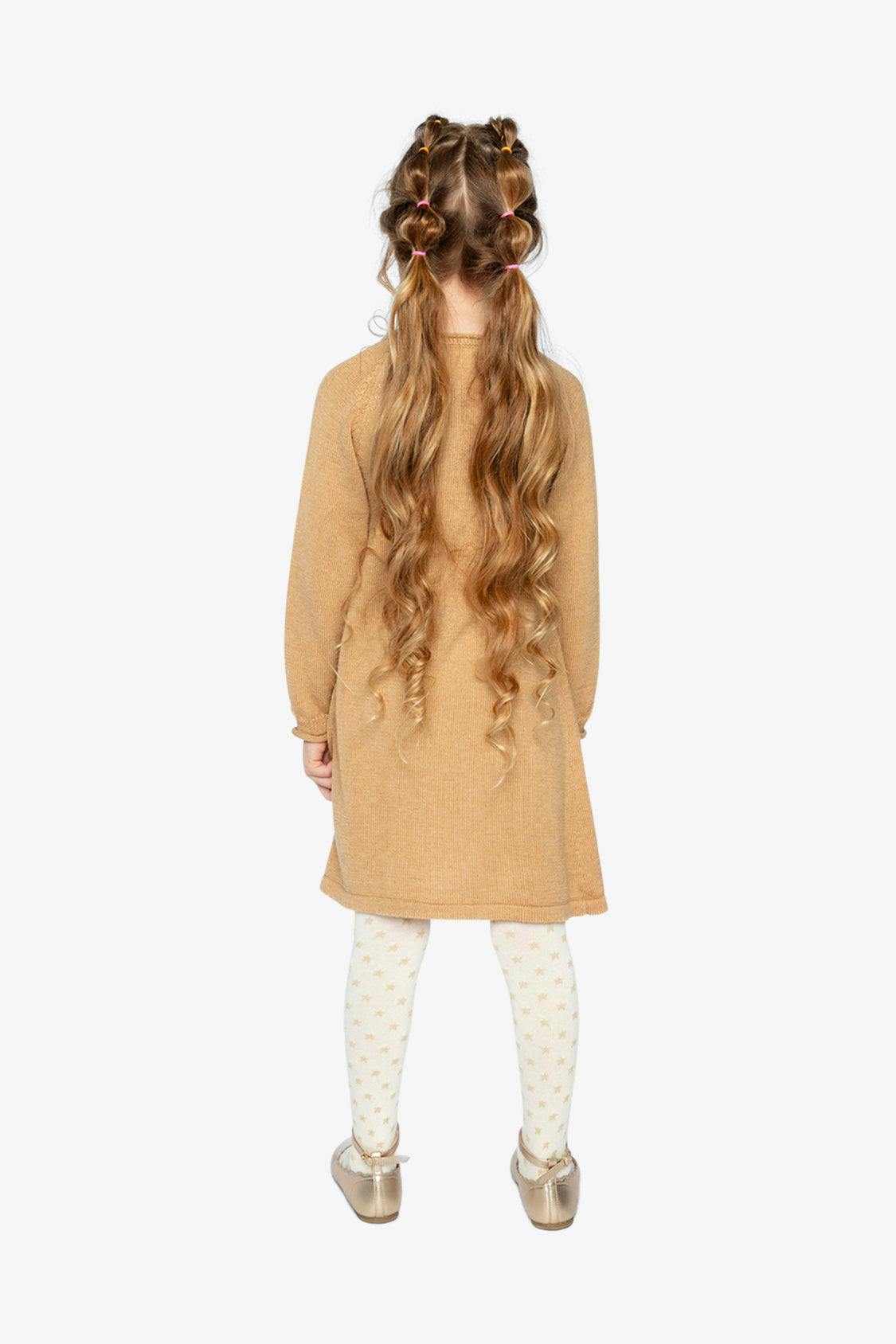 Knitted Dress Brown Cinnamon