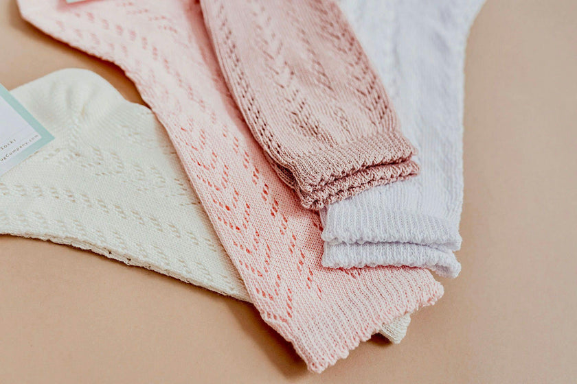 LLB Crochet Knee High Socks (2 pairs in each order)