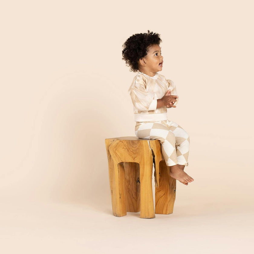 Baby Tulle & Terry Sweatshirt