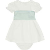 Vega Ceremony Baby Girl Set with Silk Sash