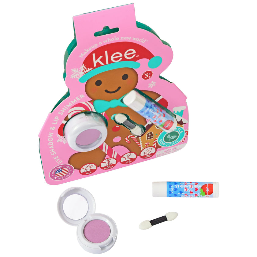 Icicle Sparkles - Kids' Holiday Eye Shadow And Lip Shimmer Set