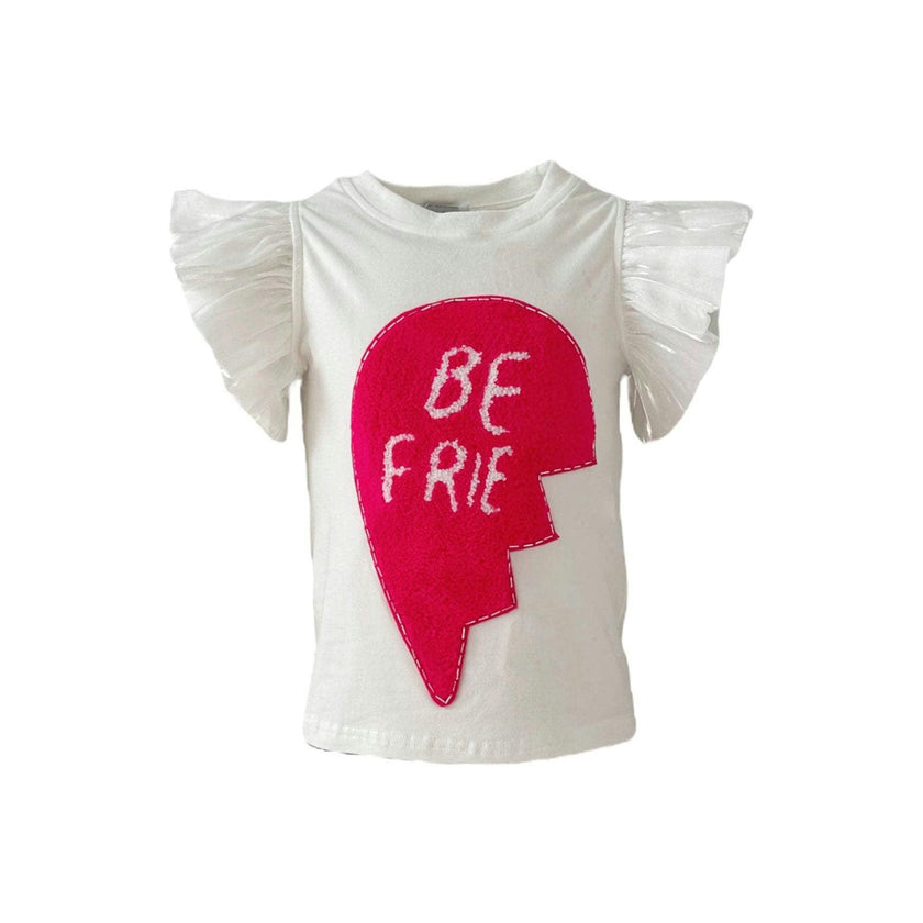 Best Friends Ruffle Sleeve T-Shirts