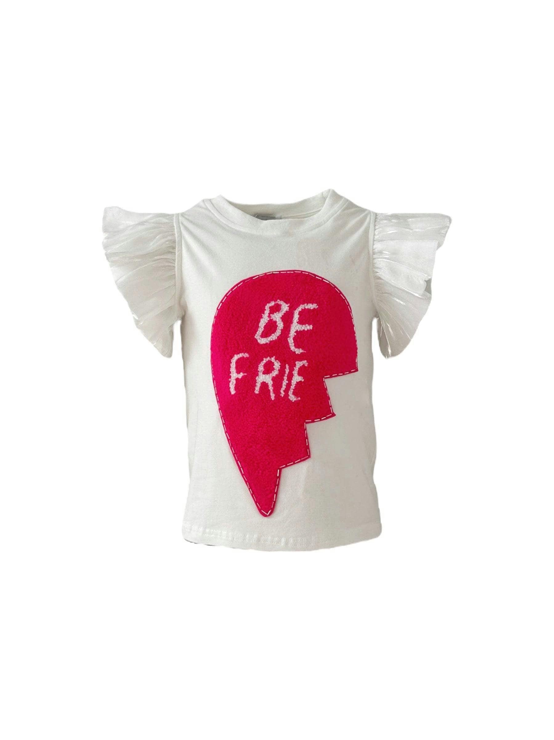 Best Friends Ruffle Sleeve T-Shirts