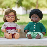 Baby Boy Doll with Dark Skin 15 inch