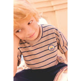 BONTON Terrycloth Striped Livio T-shirt