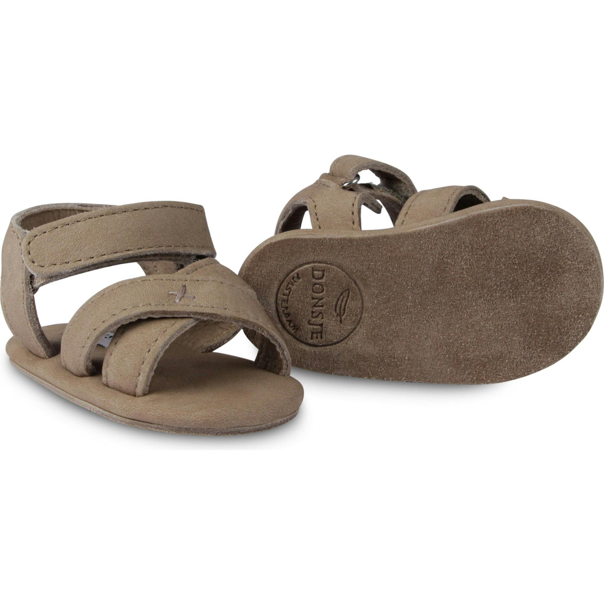 Tobi Nubuck Cross Strap Sandals