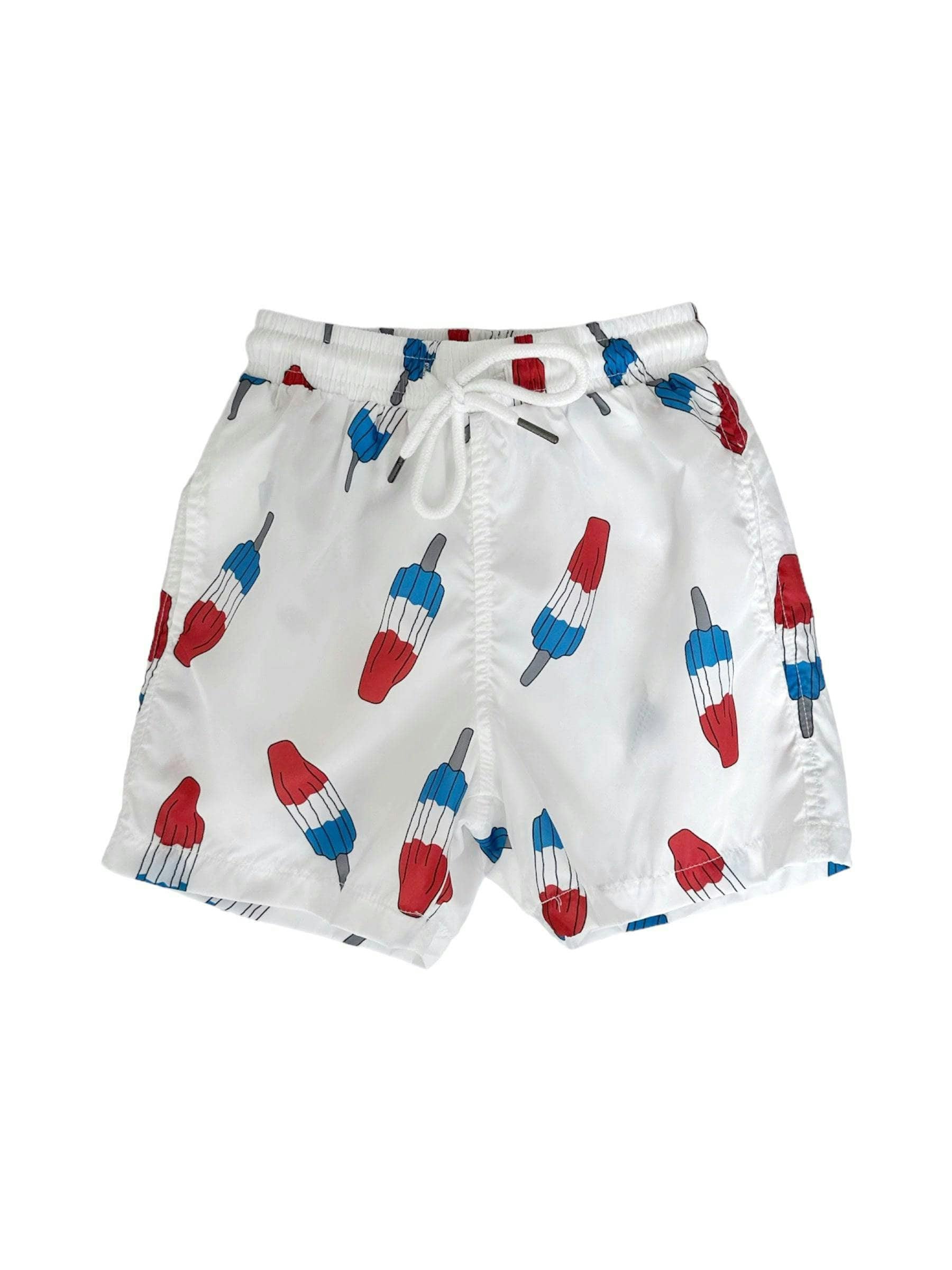 Bomb Pop Swim Shorts, Blue