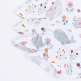 Garden Sea Creatures - Ruffle Sunsuit