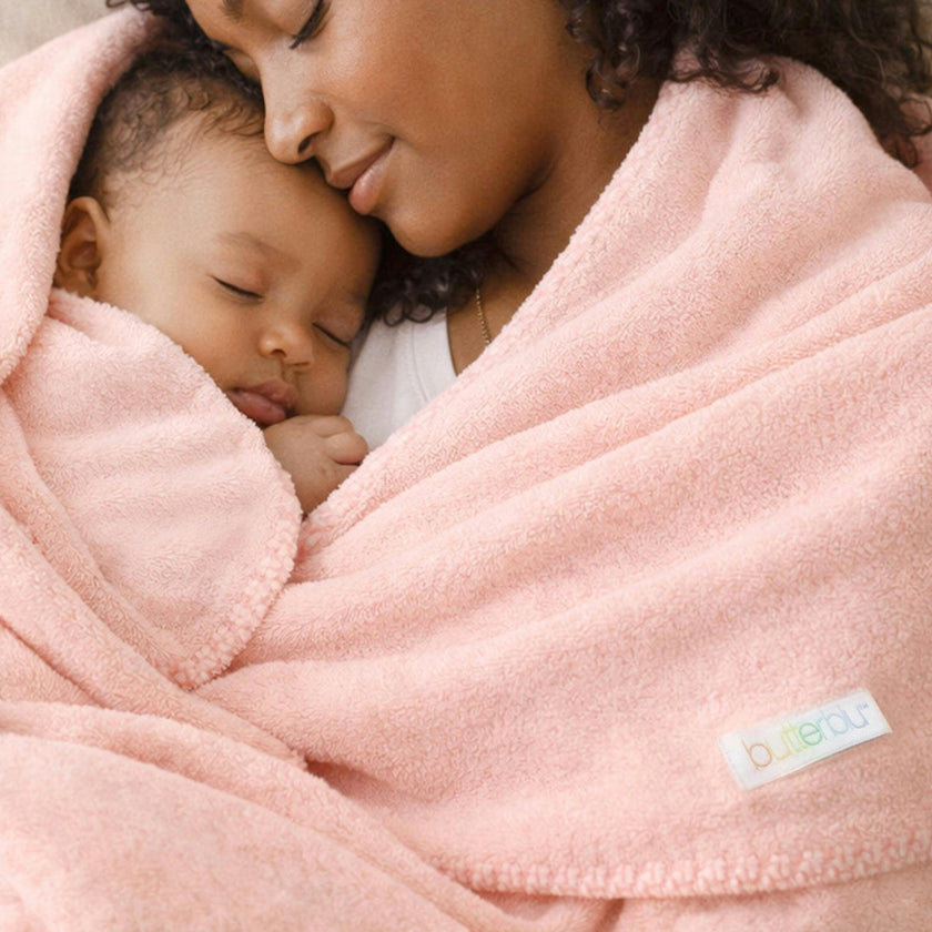 SNUGGLE TIME -  Matching Lennox Blankets for Mom, Baby and Plush Toy