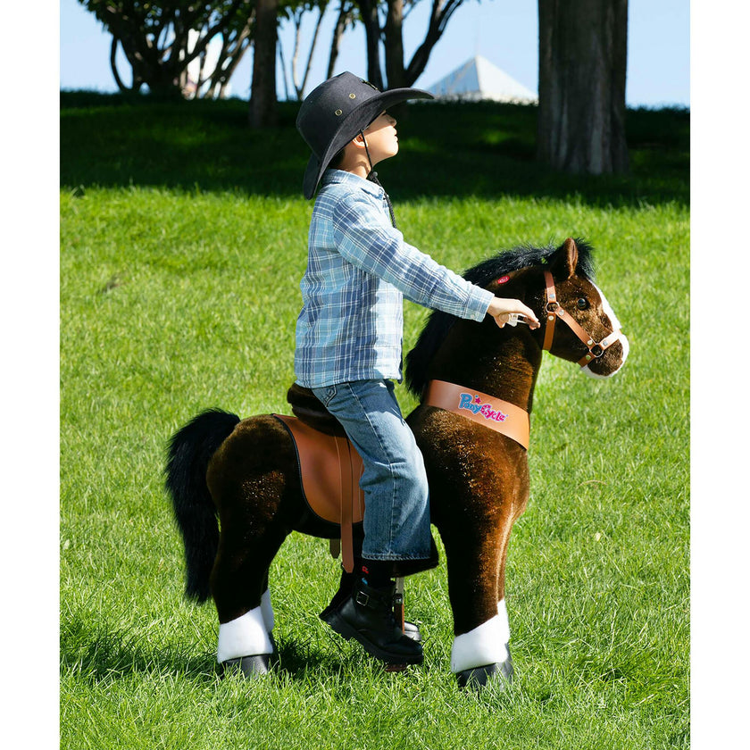 Model U® Horse Ride-On Toy Age 7+ – Chocolate