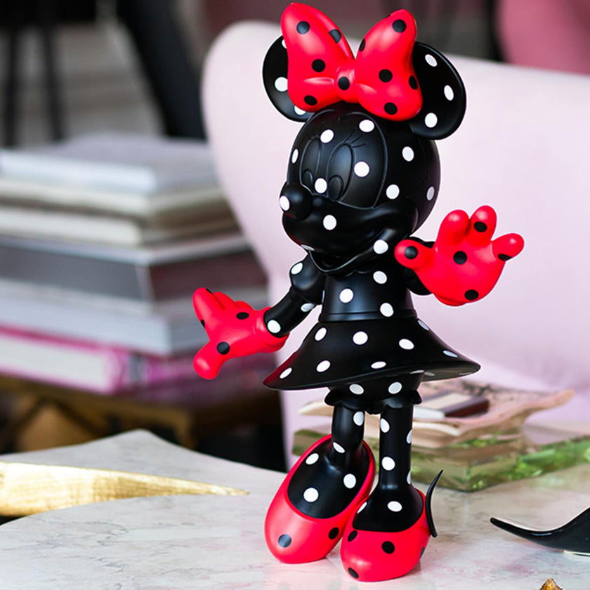 Minnie POLKA Black & Red 12in