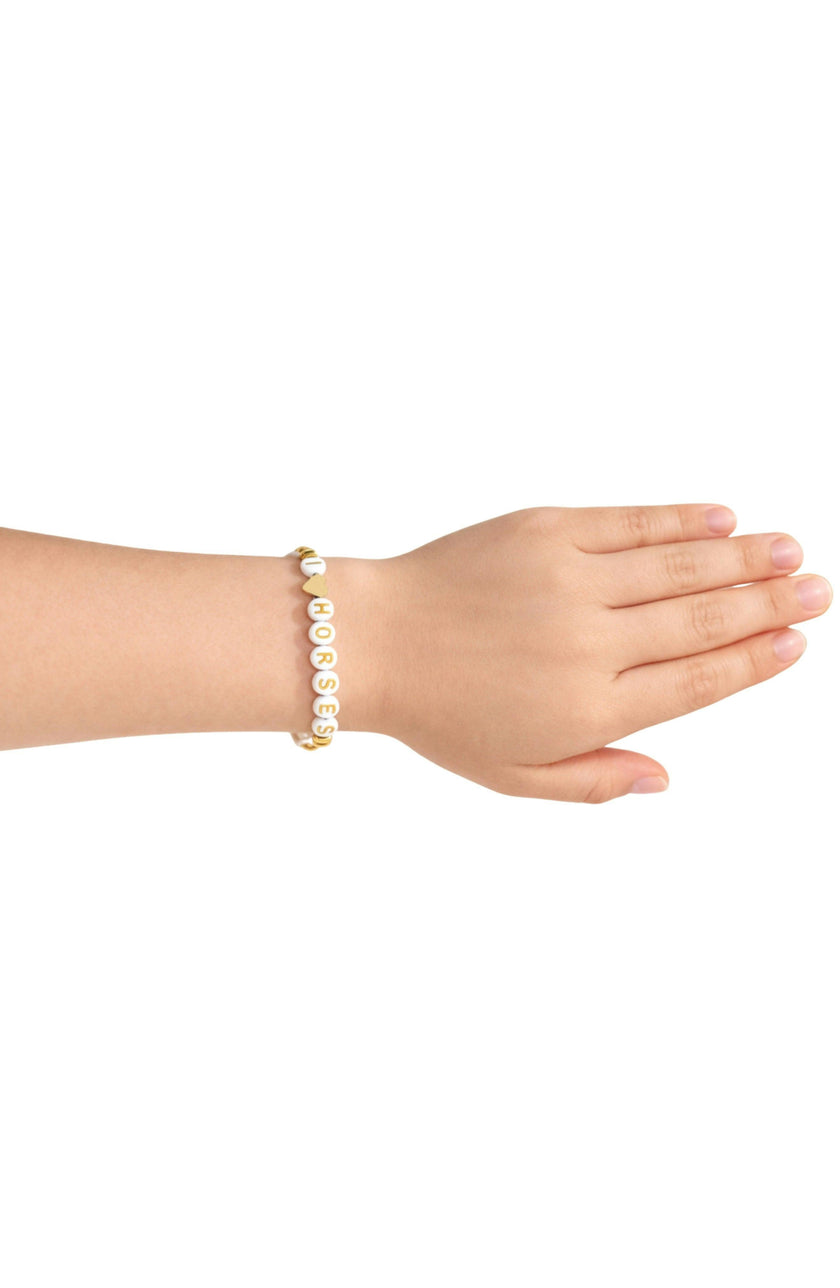 I Heart Horses Bracelet