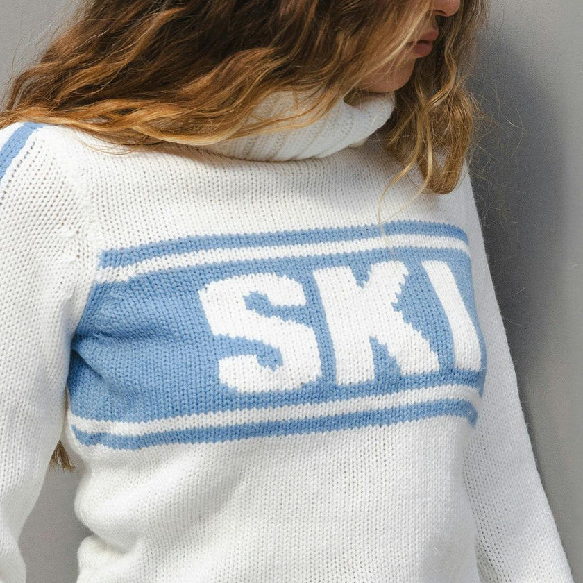 Jade Turtleneck Sweater - Retro Ski