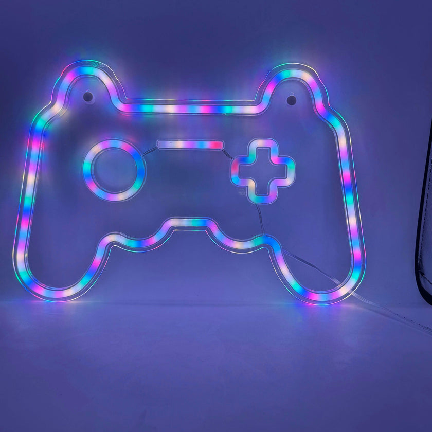 RGB Color Changing Neon Sign-Gamer
