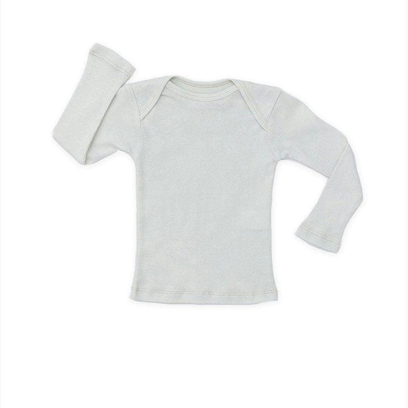 Lap Shoulder Tee Long Sleeve Cloud