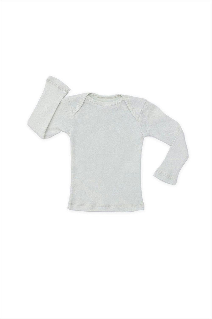 Lap Shoulder Tee Long Sleeve Cloud