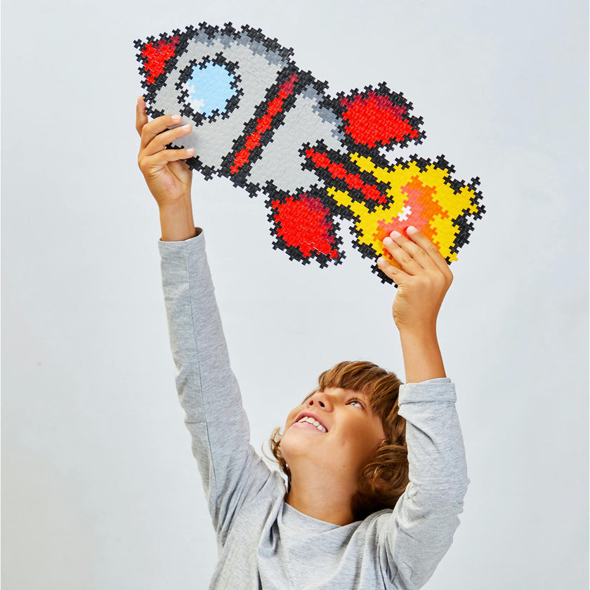 Plus-Plus: Puzzle by Number - Rocket- 500 Piece