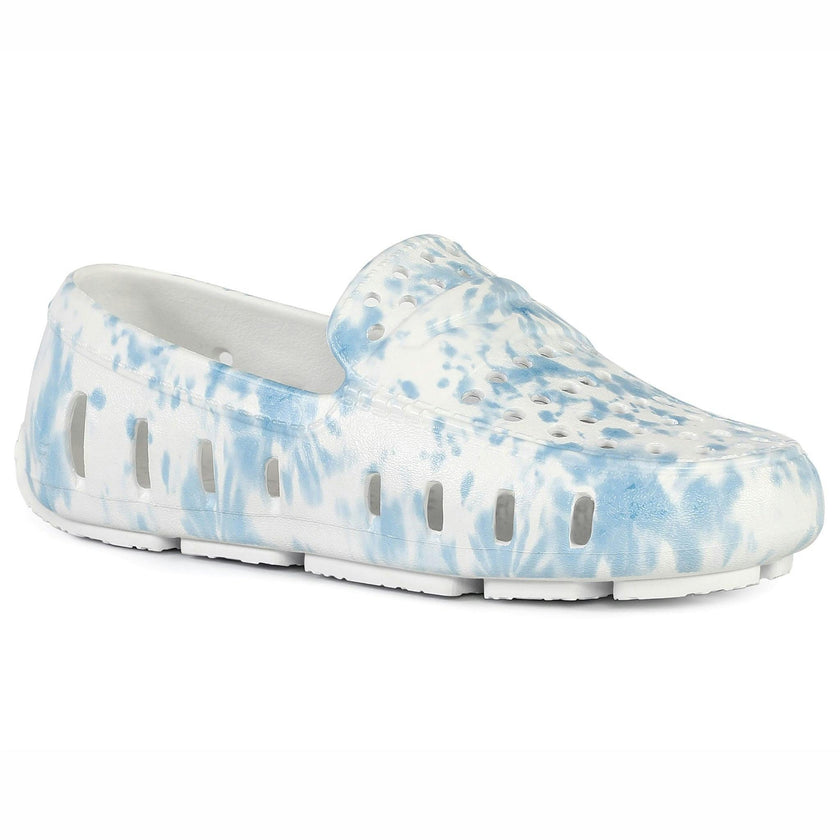 KIDS BLUE TIE DYE/BRIGHT WHITE PRODIGY PRINT