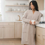 WAFFLE KNIT ROBES