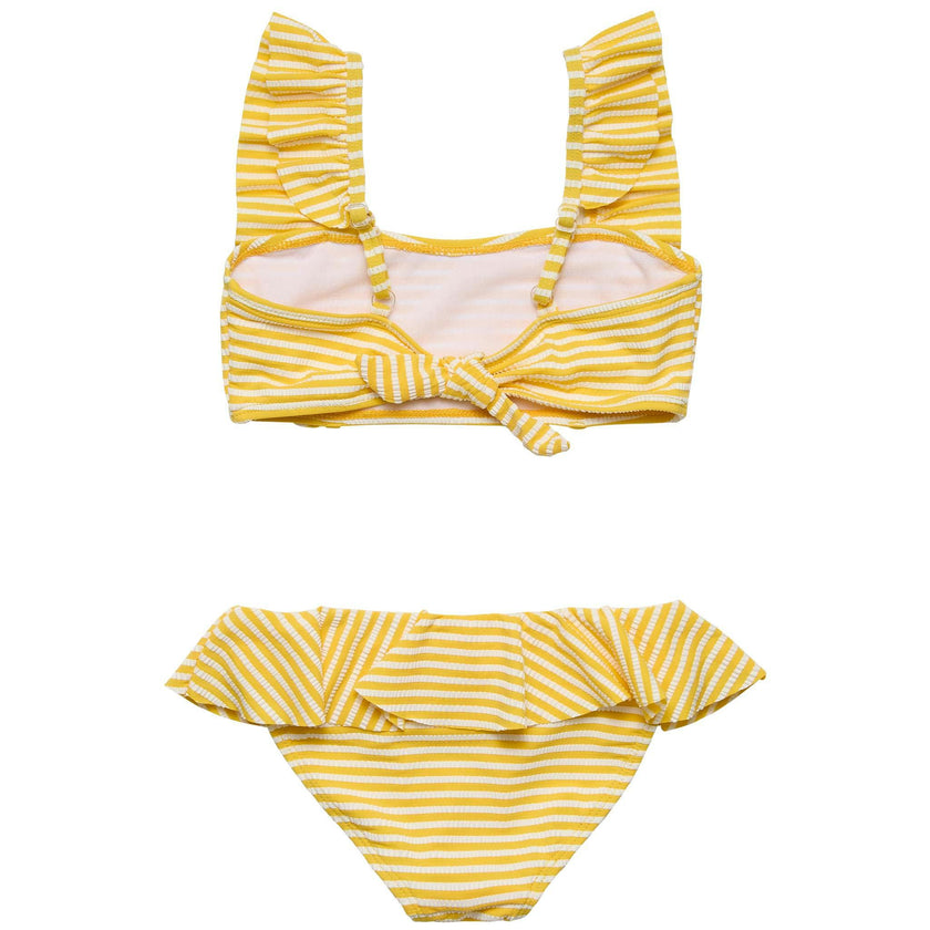 Sunshine Stripe Frilled Bikini