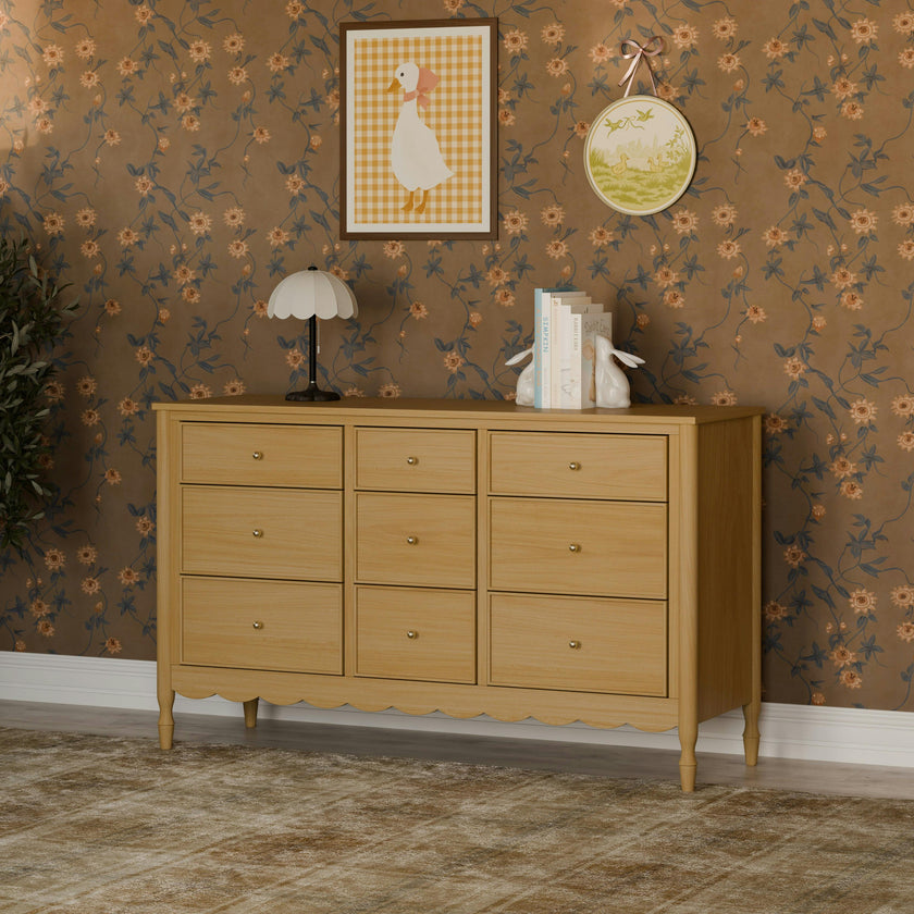 Namesake Ambrosia 9-Drawer Wide Assembled Dresser (56")